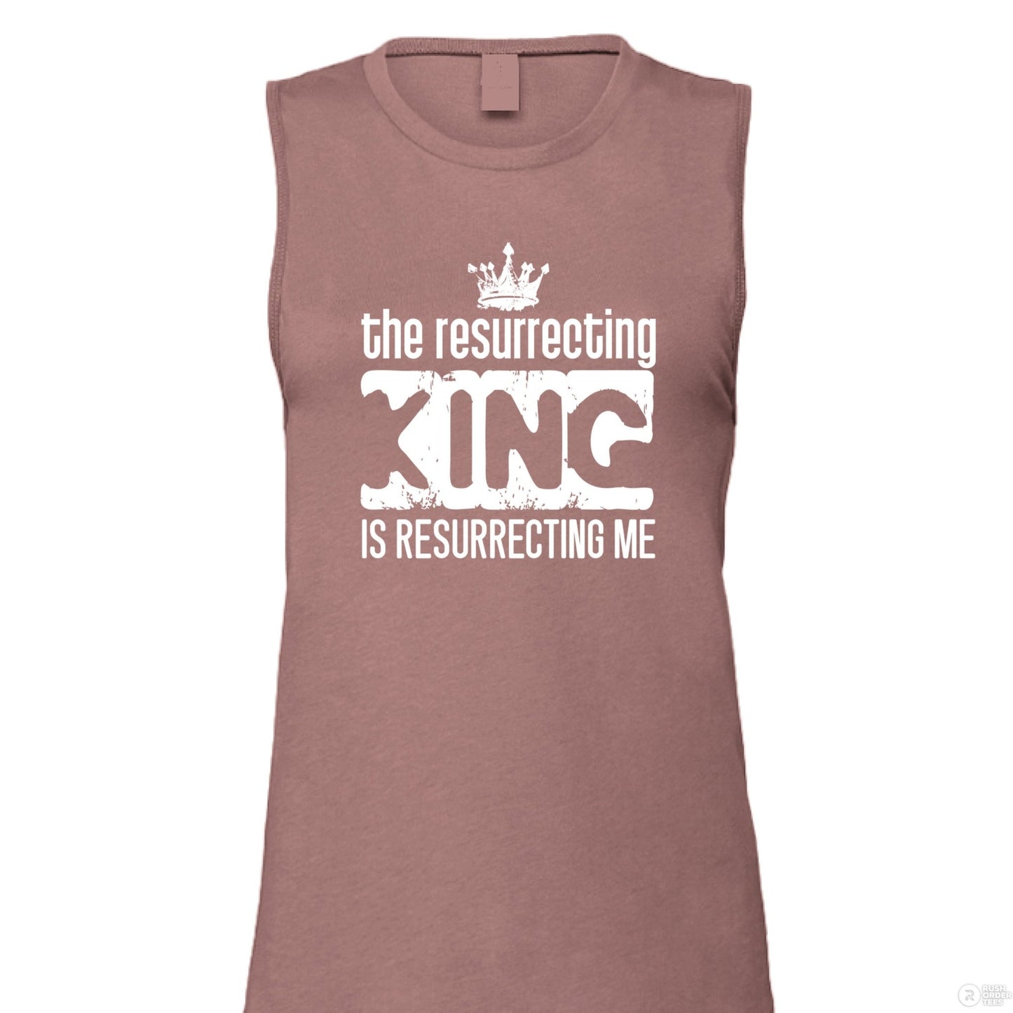 The Resurrecting King Women's Christian Gym Tank top - ClaimedbyGodDesigns
