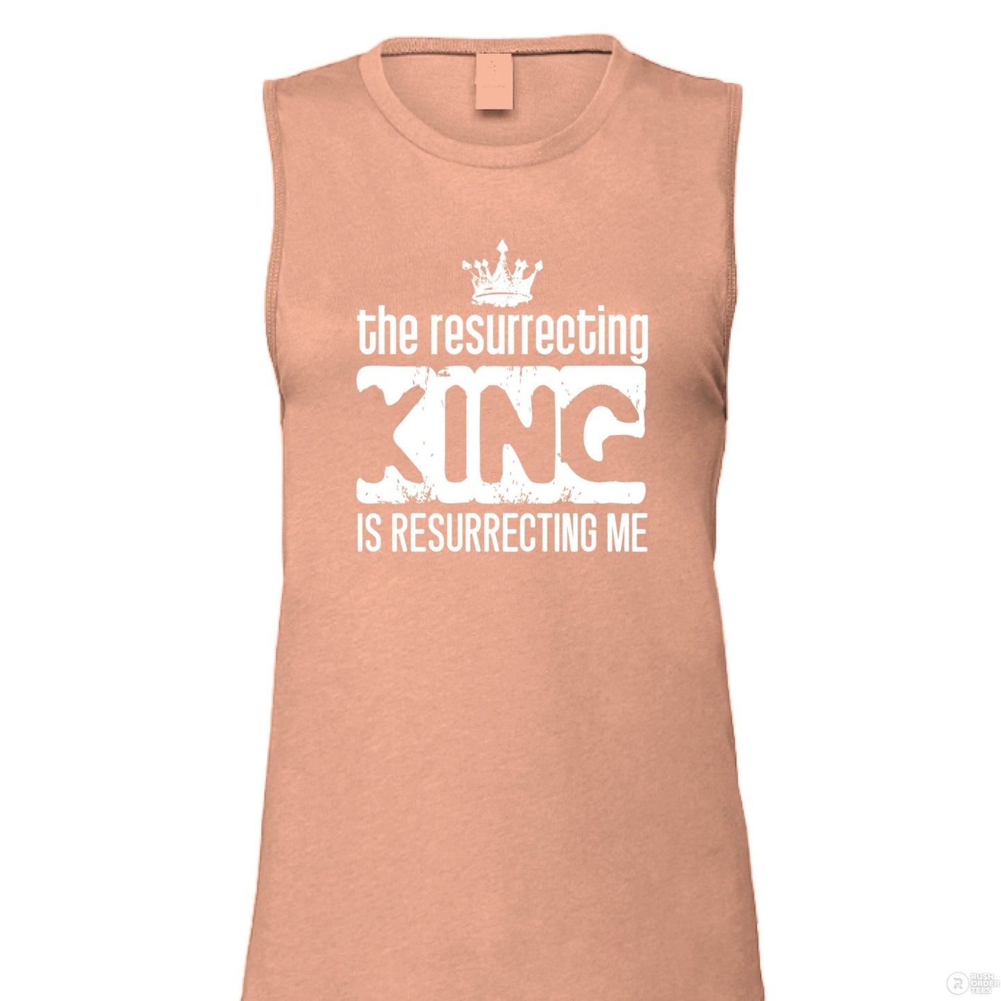 The Resurrecting King Women's Christian Gym Tank top - ClaimedbyGodDesigns