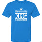 The Resurrecting King Men's Christian T-shirt - ClaimedbyGodDesigns