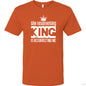 The Resurrecting King Men's Christian T-shirt - ClaimedbyGodDesigns