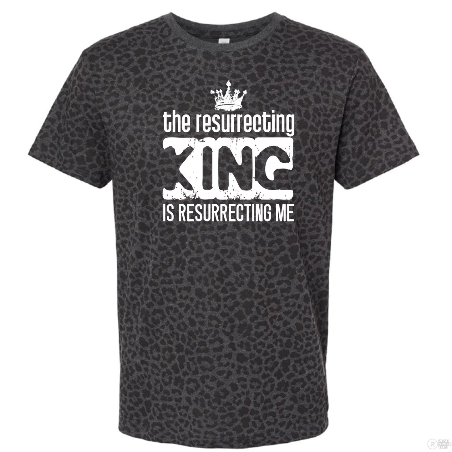 The Resurrecting King Men's Christian T-shirt - ClaimedbyGodDesigns