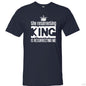 The Resurrecting King Men's Christian T-shirt - ClaimedbyGodDesigns