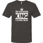 The Resurrecting King Men's Christian T-shirt - ClaimedbyGodDesigns