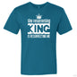 The Resurrecting King Men's Christian T-shirt - ClaimedbyGodDesigns