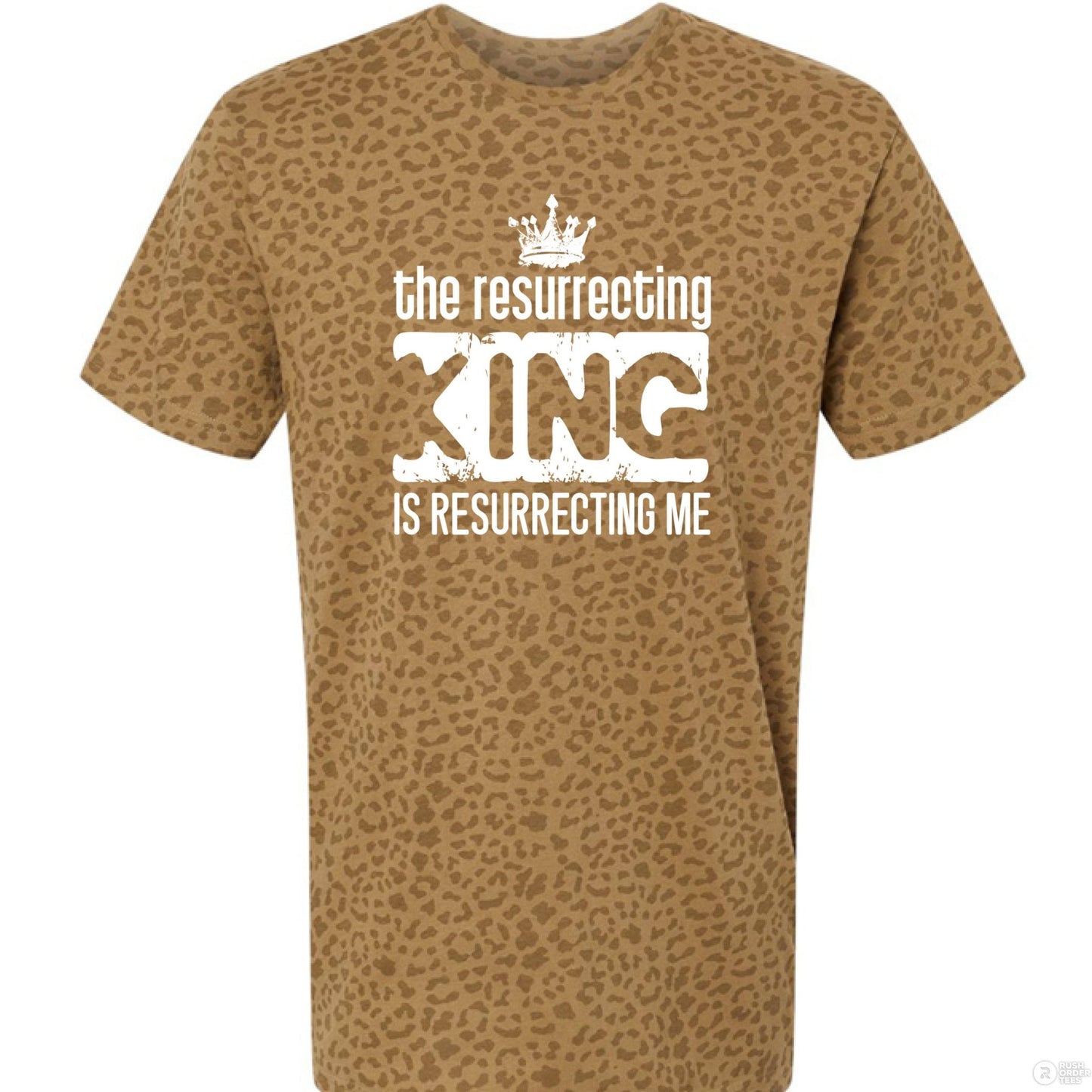 The Resurrecting King Men's Christian T-shirt - ClaimedbyGodDesigns