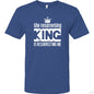 The Resurrecting King Men's Christian T-shirt - ClaimedbyGodDesigns
