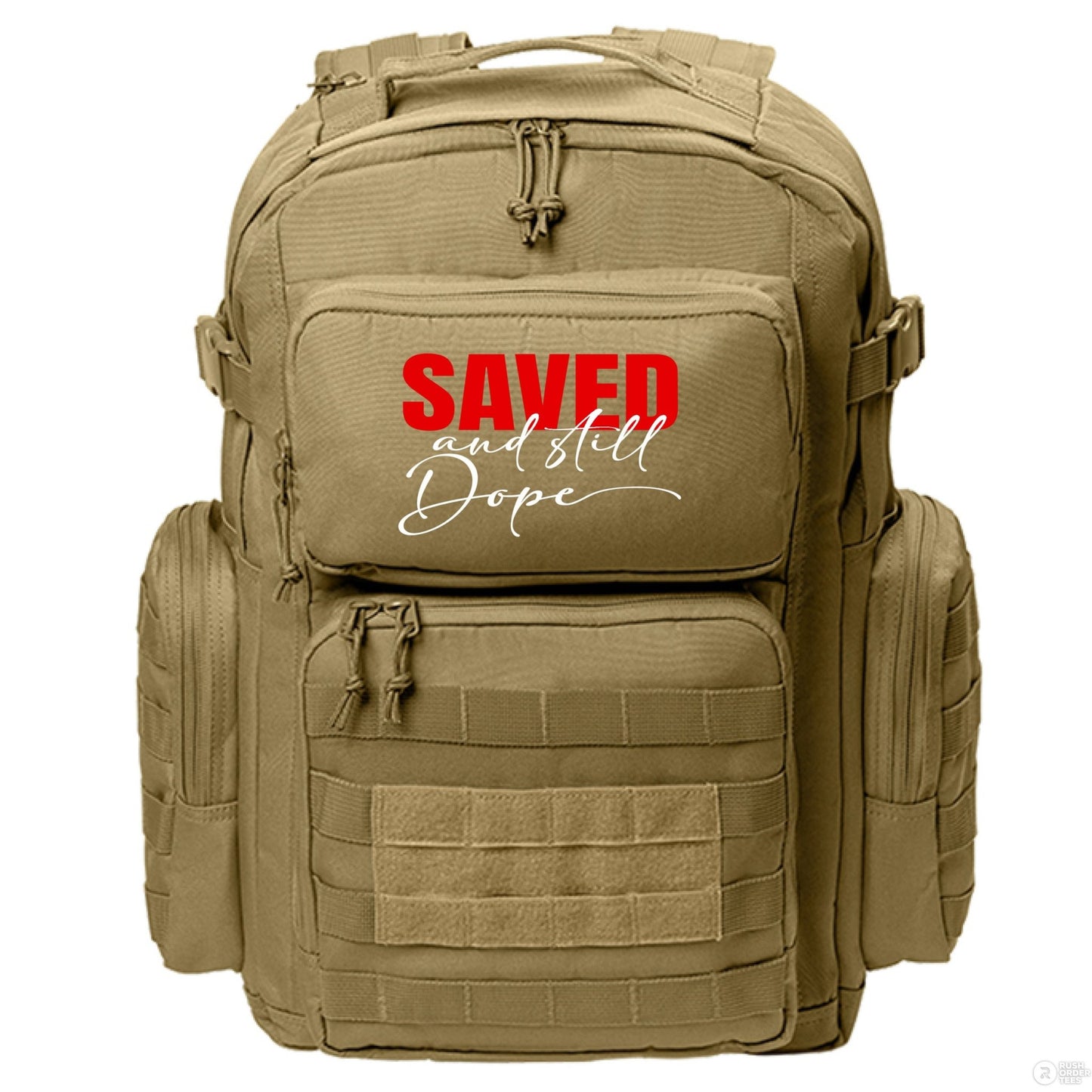 Saved And Still Dope Christian Backpack - ClaimedbyGodDesigns