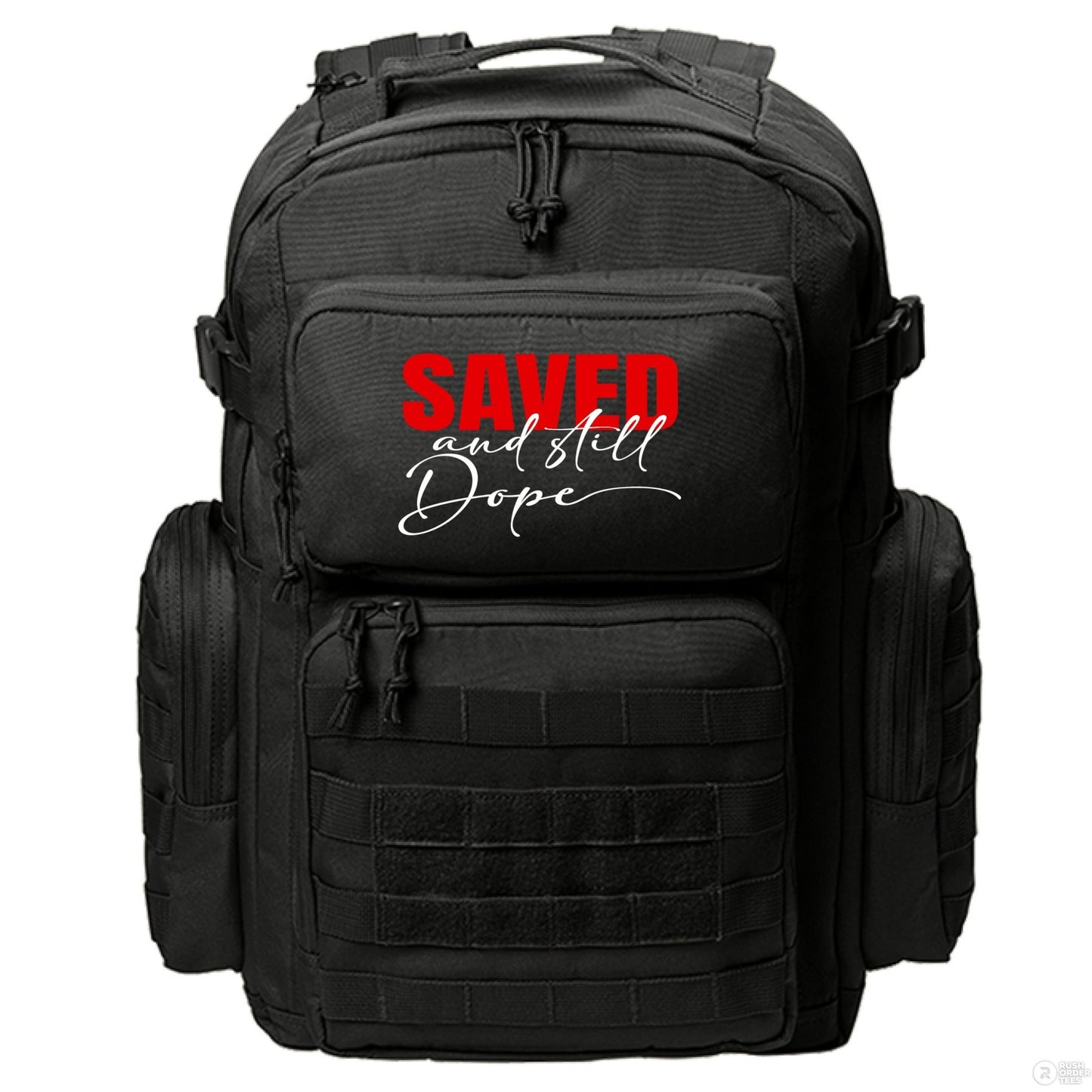 Saved And Still Dope Christian Backpack - ClaimedbyGodDesigns