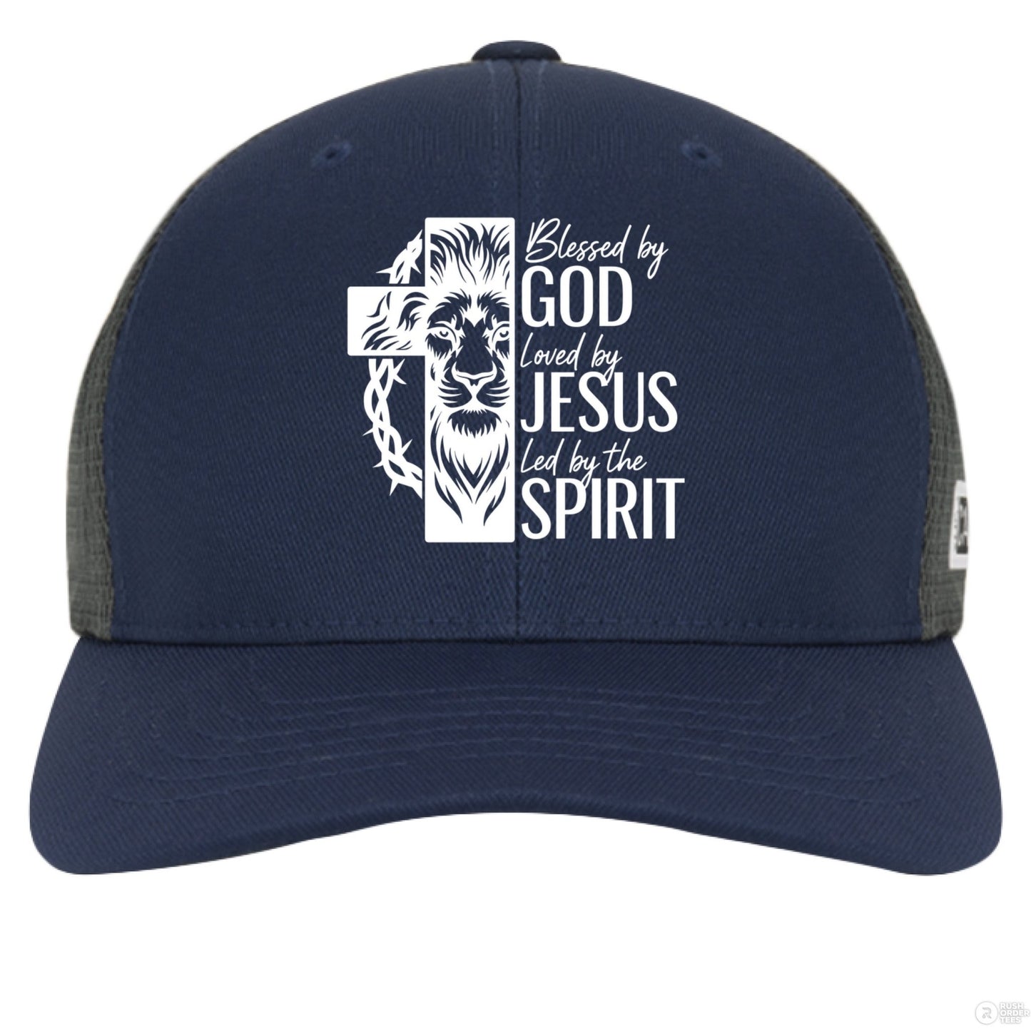 Blessed By Him Adult Christian Hat - ClaimedbyGodDesigns