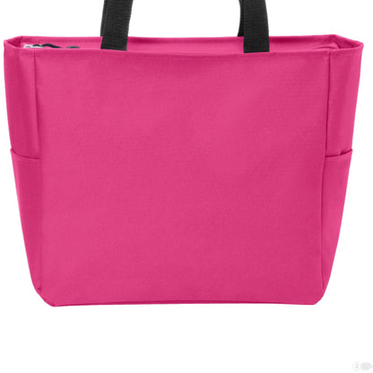 I Will Keep Counting My Blessings Christian Zip Tote Bag - ClaimedbyGodDesigns