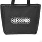 I Will Keep Counting My Blessings Christian Zip Tote Bag - ClaimedbyGodDesigns