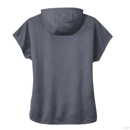 The Ultimate Deadlifter Women's Christian Gym Short Sleeve Hooded T-shirt - ClaimedbyGodDesigns