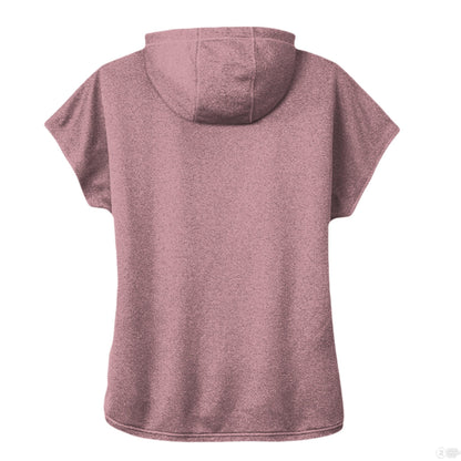 The Ultimate Deadlifter Women's Christian Gym Short Sleeve Hooded T-shirt - ClaimedbyGodDesigns