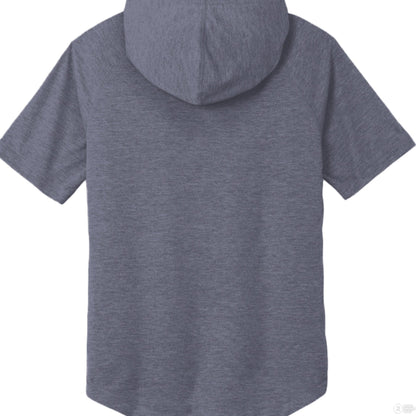 The Ultimate Deadlifter Men's Christian Short Sleeve Gym Hooded T-shirt - ClaimedbyGodDesigns