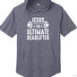The Ultimate Deadlifter Men's Christian Short Sleeve Gym Hooded T-shirt - ClaimedbyGodDesigns