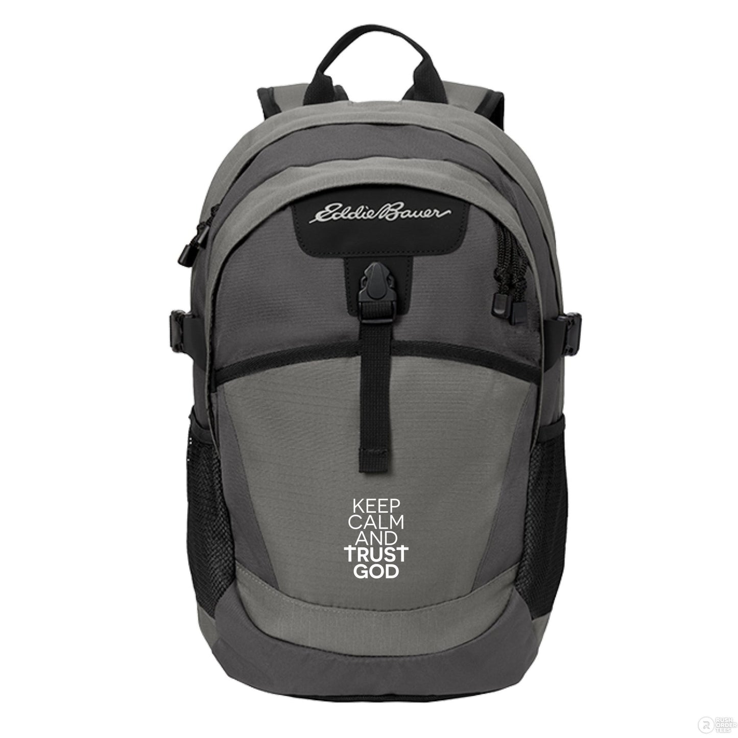 Keep Calm and Trust Him Christian Backpack - ClaimedbyGodDesigns