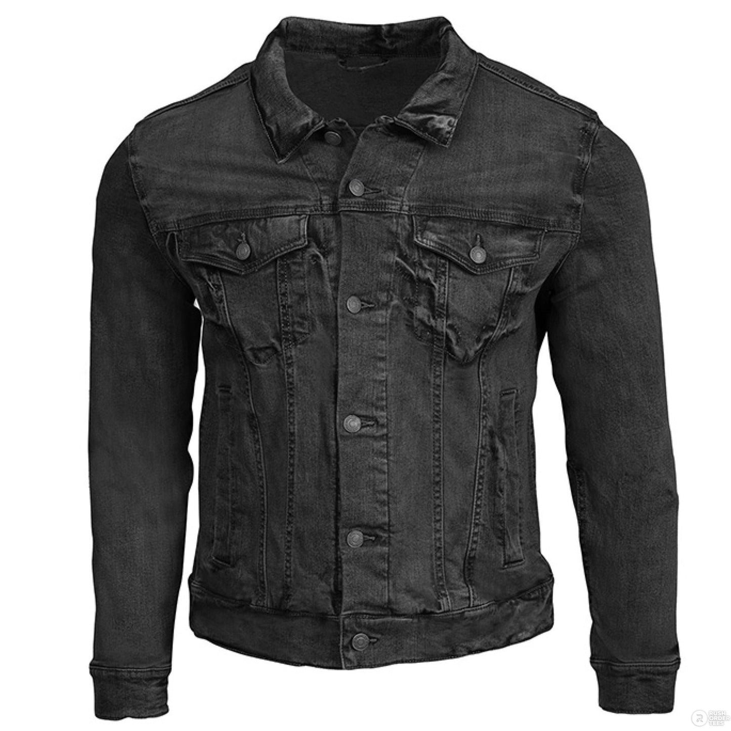 Chosen Unisex Christian Denim Jacket - ClaimedbyGodDesigns