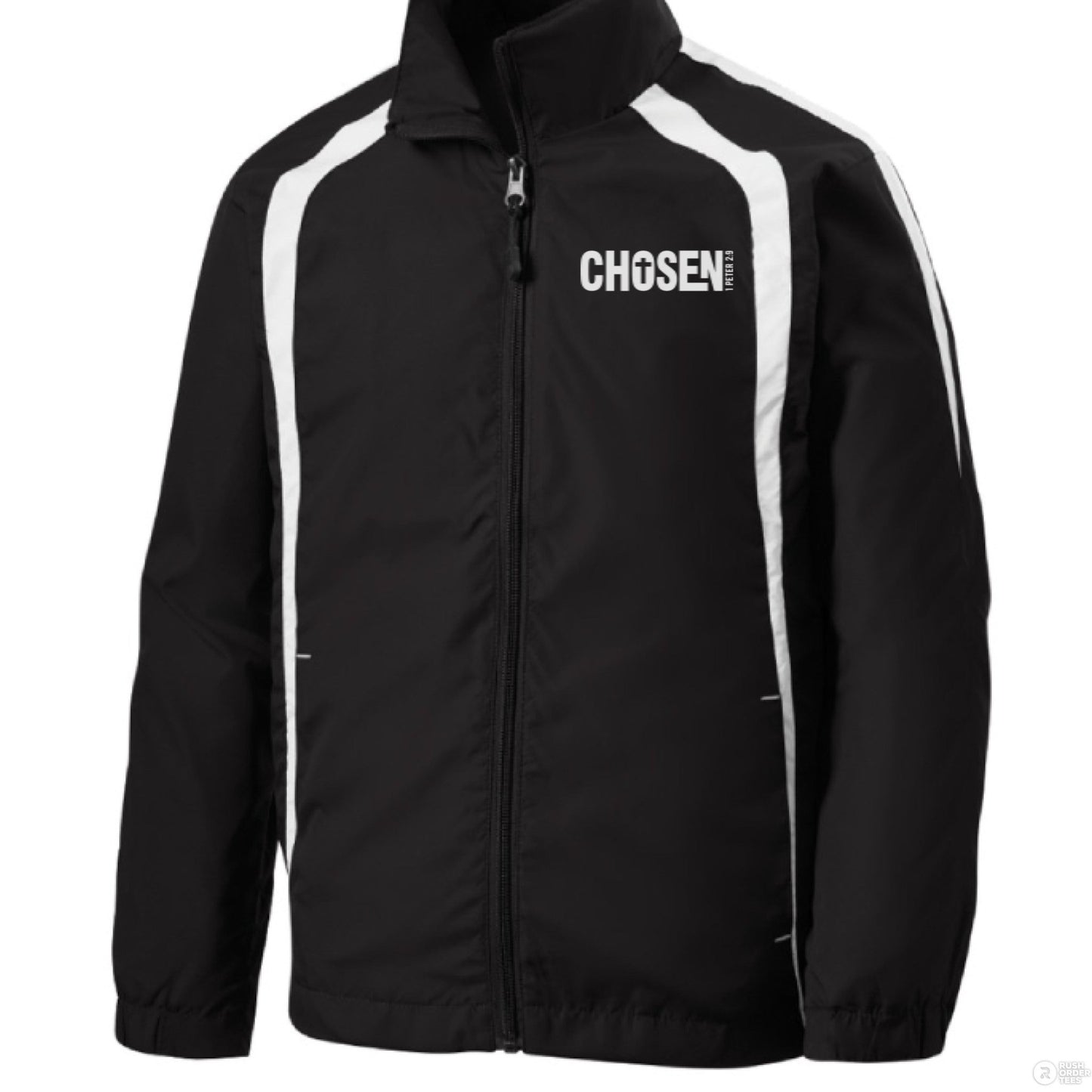 Chosen Youth Christian Colorblock Jacket - ClaimedbyGodDesigns