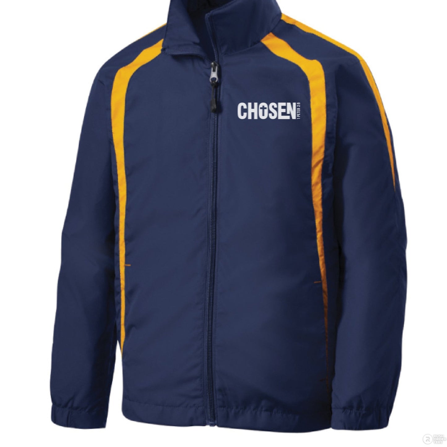 Chosen Youth Christian Colorblock Jacket - ClaimedbyGodDesigns