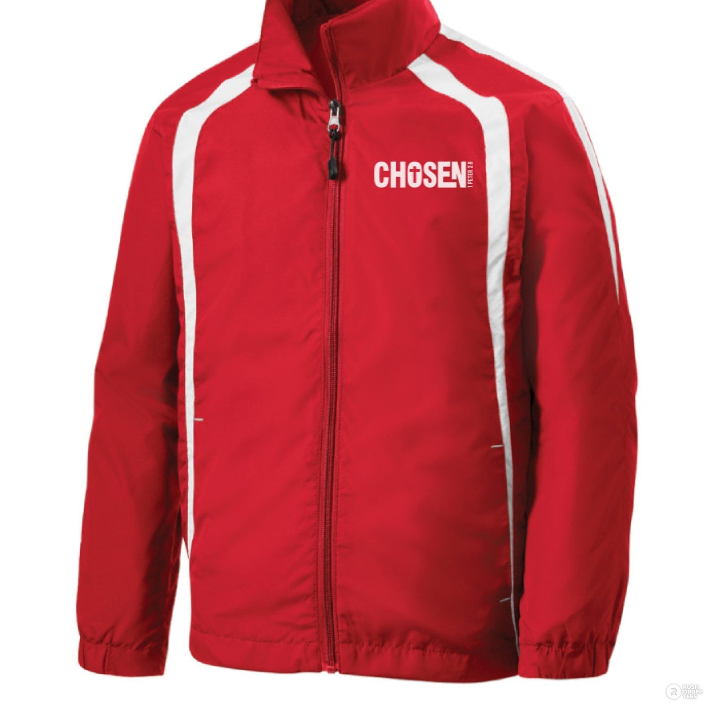 Chosen Youth Christian Colorblock Jacket - ClaimedbyGodDesigns