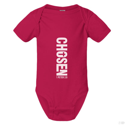 Chosen Christian Baby Jumpsuit - ClaimedbyGodDesigns
