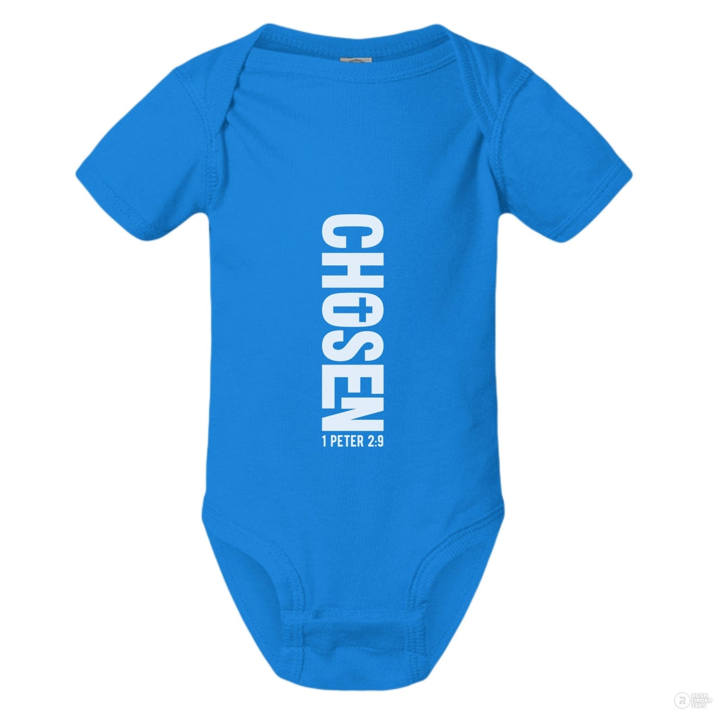 Chosen Christian Baby Jumpsuit - ClaimedbyGodDesigns
