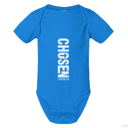 Chosen Christian Baby Jumpsuit - ClaimedbyGodDesigns