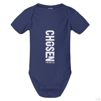 Chosen Christian Baby Jumpsuit - ClaimedbyGodDesigns