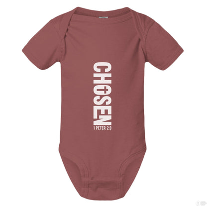 Chosen Christian Baby Jumpsuit - ClaimedbyGodDesigns