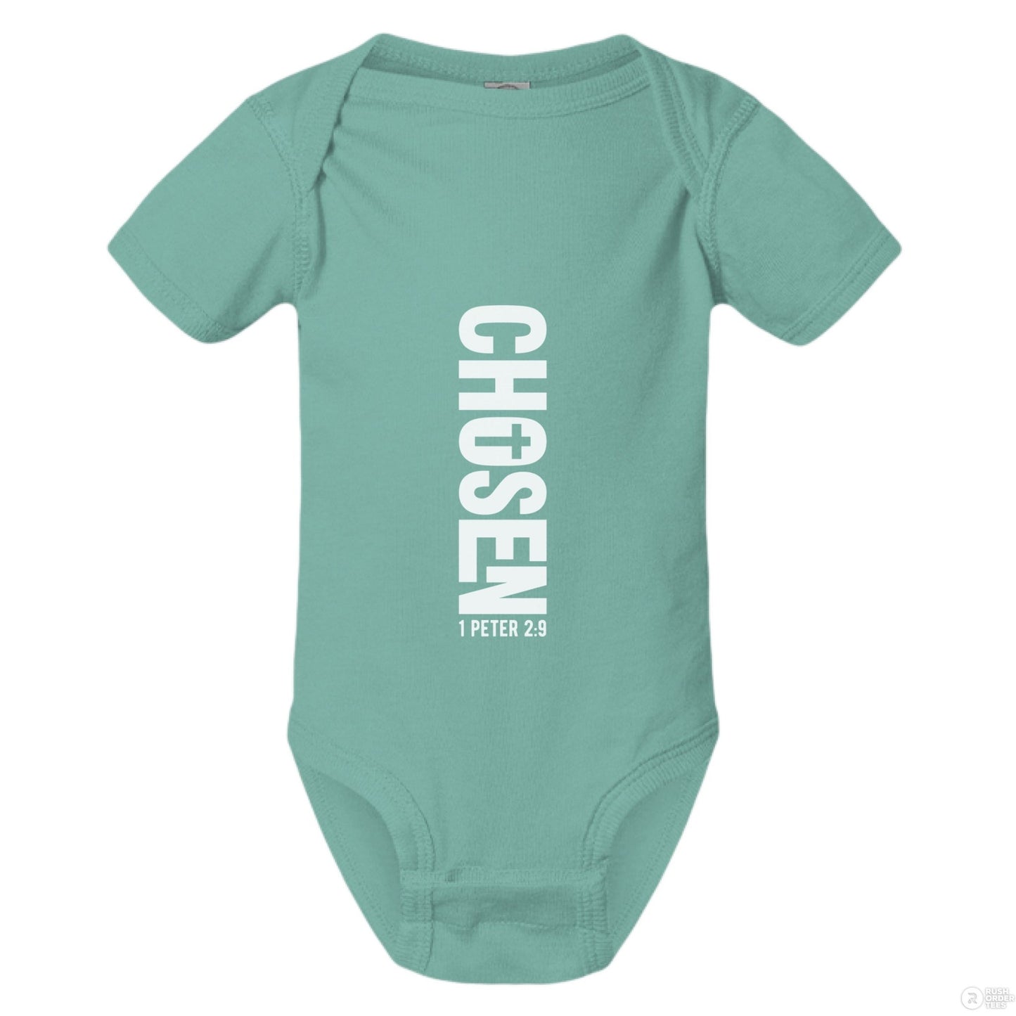 Chosen Christian Baby Jumpsuit - ClaimedbyGodDesigns