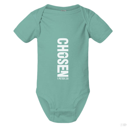 Chosen Christian Baby Jumpsuit - ClaimedbyGodDesigns