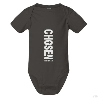 Chosen Christian Baby Jumpsuit - ClaimedbyGodDesigns