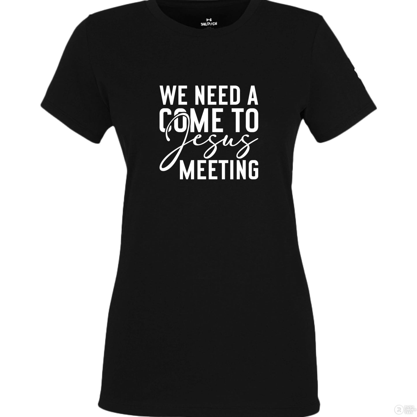 We Need A Meeting Funny Women's Christian T-shirt - ClaimedbyGodDesigns