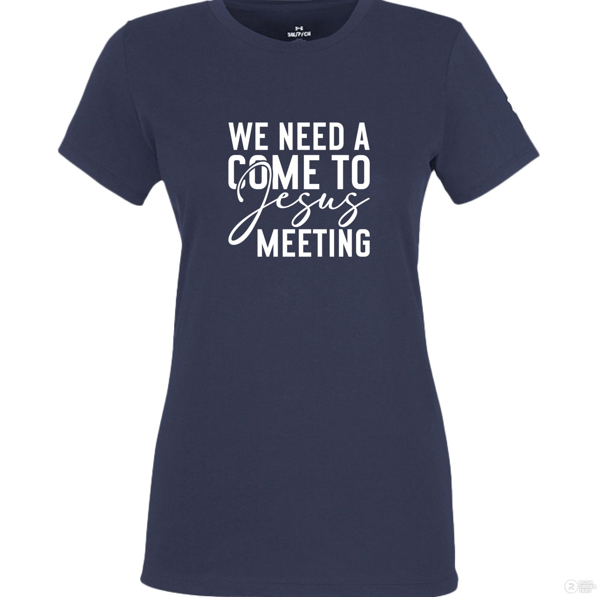 We Need A Meeting Funny Women's Christian T-shirt - ClaimedbyGodDesigns