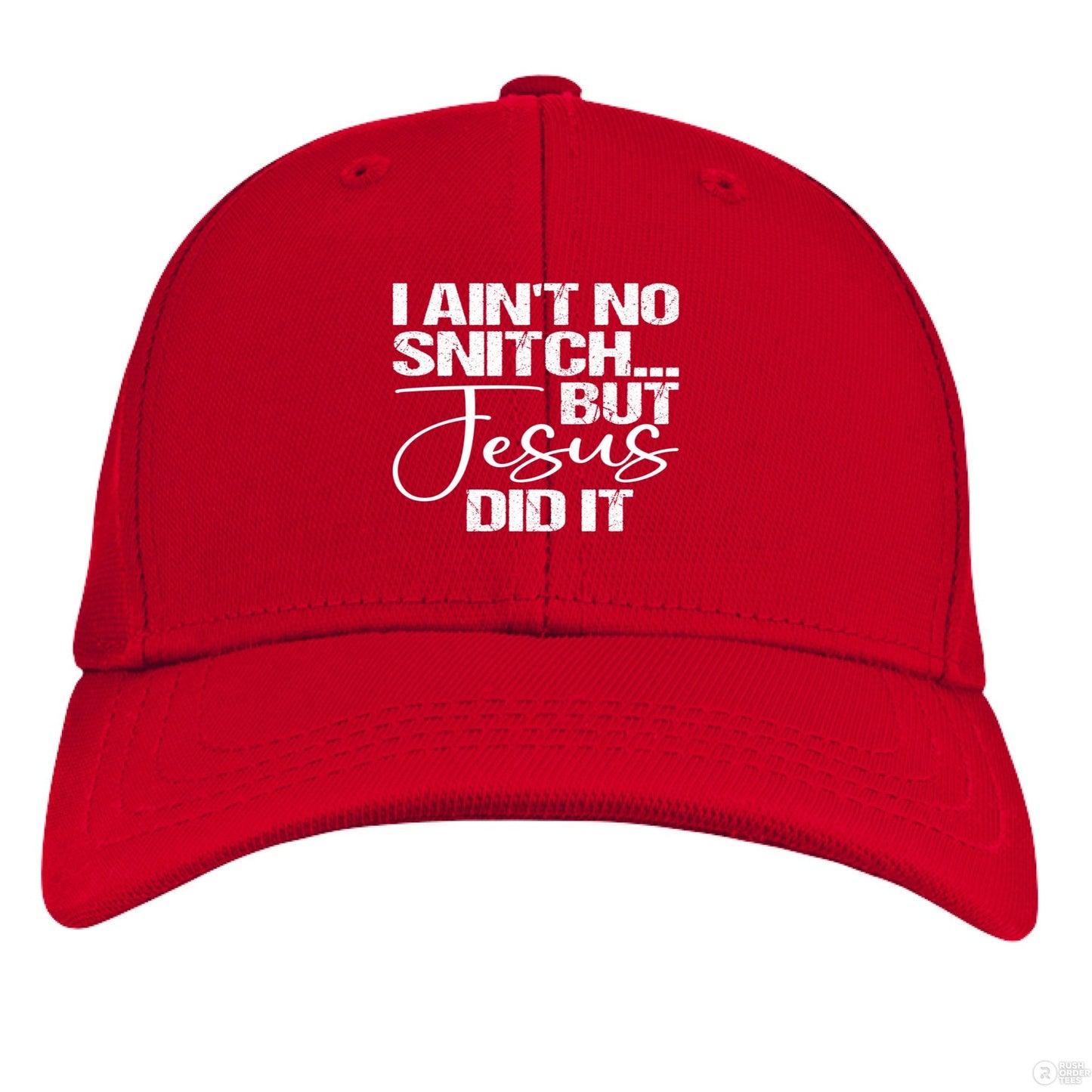 I Ain't No Snitch Funny Kids Christian Hat - ClaimedbyGodDesigns