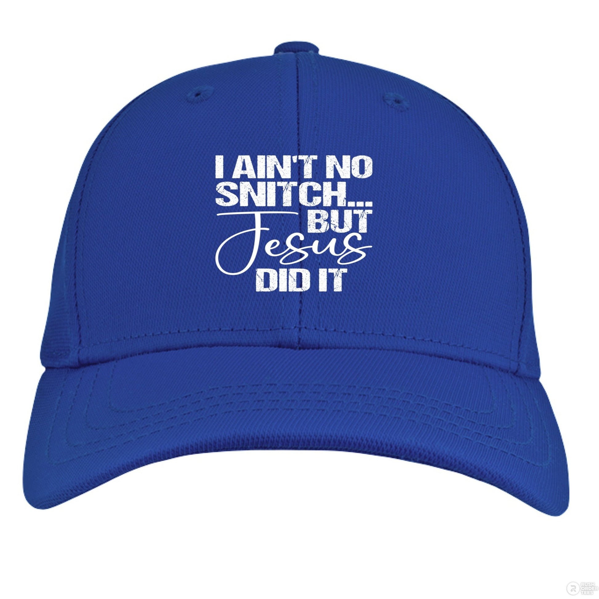 I Ain't No Snitch Funny Kids Christian Hat - ClaimedbyGodDesigns