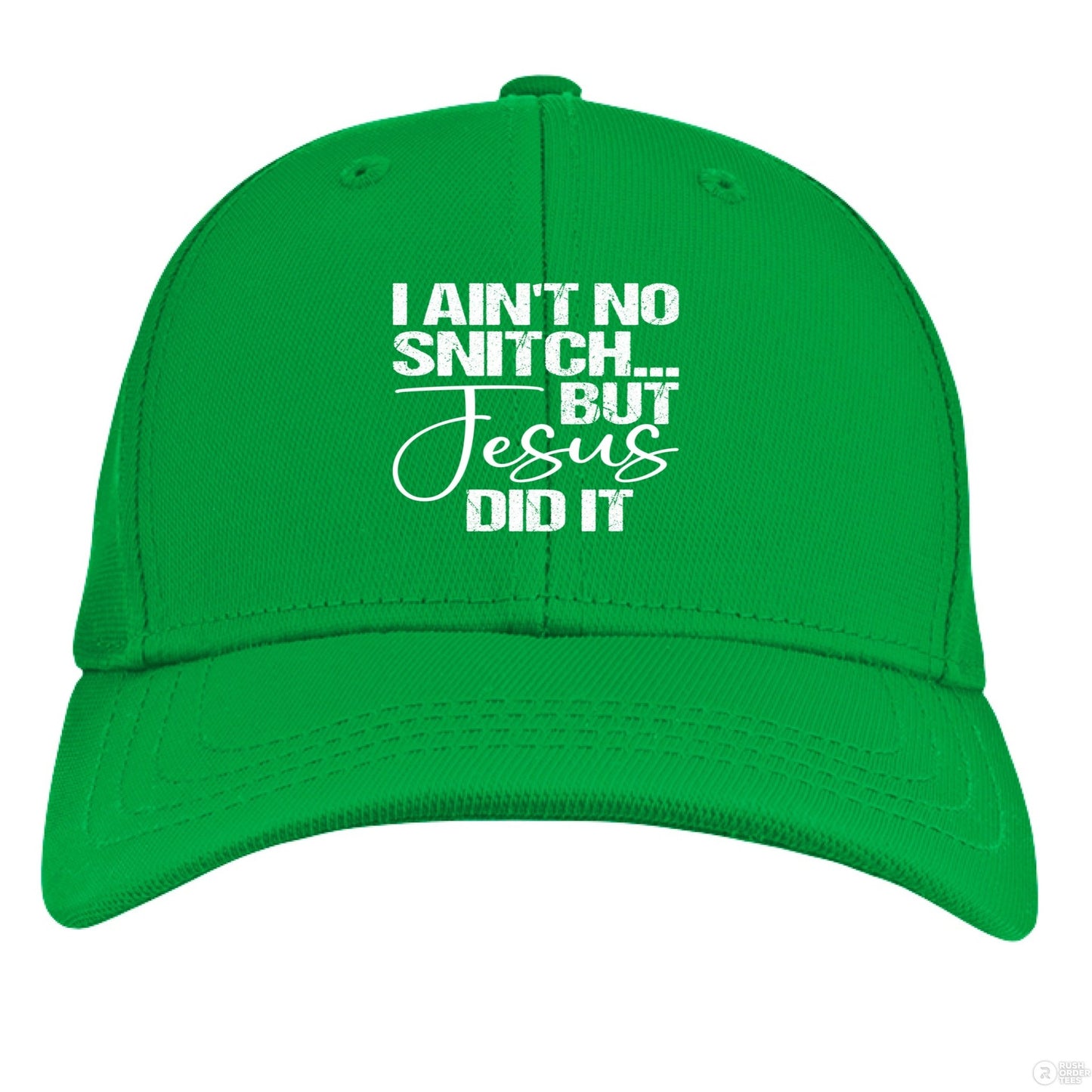 I Ain't No Snitch Funny Kids Christian Hat - ClaimedbyGodDesigns
