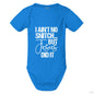 I Ain't No Snitch Funny Christian Baby Jumpsuit - ClaimedbyGodDesigns