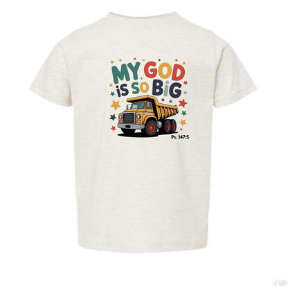 He Is So Big Toddler Christian T-shirt - ClaimedbyGodDesigns