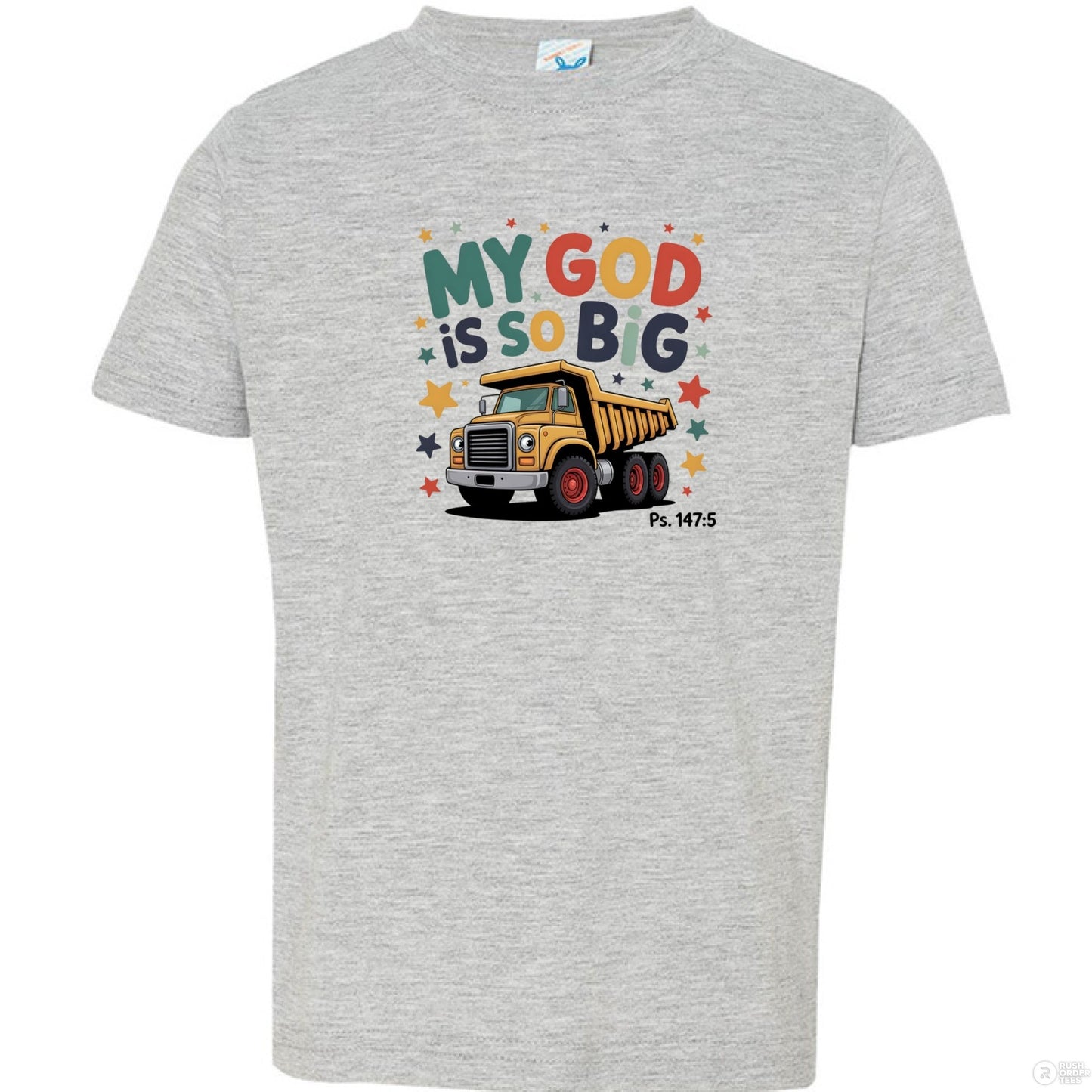 He Is So Big Toddler Christian T-shirt - ClaimedbyGodDesigns