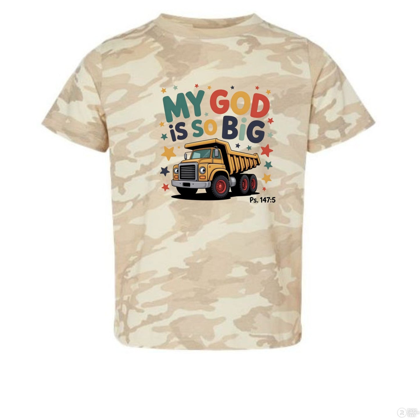 He Is So Big Toddler Christian T-shirt - ClaimedbyGodDesigns