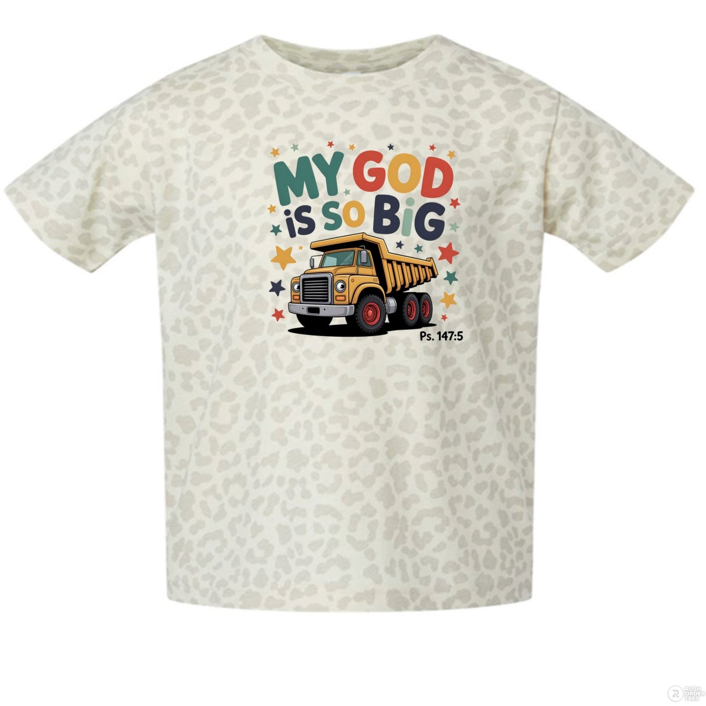 He Is So Big Toddler Christian T-shirt - ClaimedbyGodDesigns