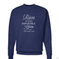 Rien N'est Impossible Men's French Christian Pullover Sweatshirt - ClaimedbyGodDesigns