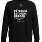 Psaume 23 Il Est Mon Berger Women's French Christian Pullover Sweatshirt - ClaimedbyGodDesigns