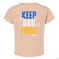 Keep HIm First Always Christian Baby T-shirt - ClaimedbyGodDesigns