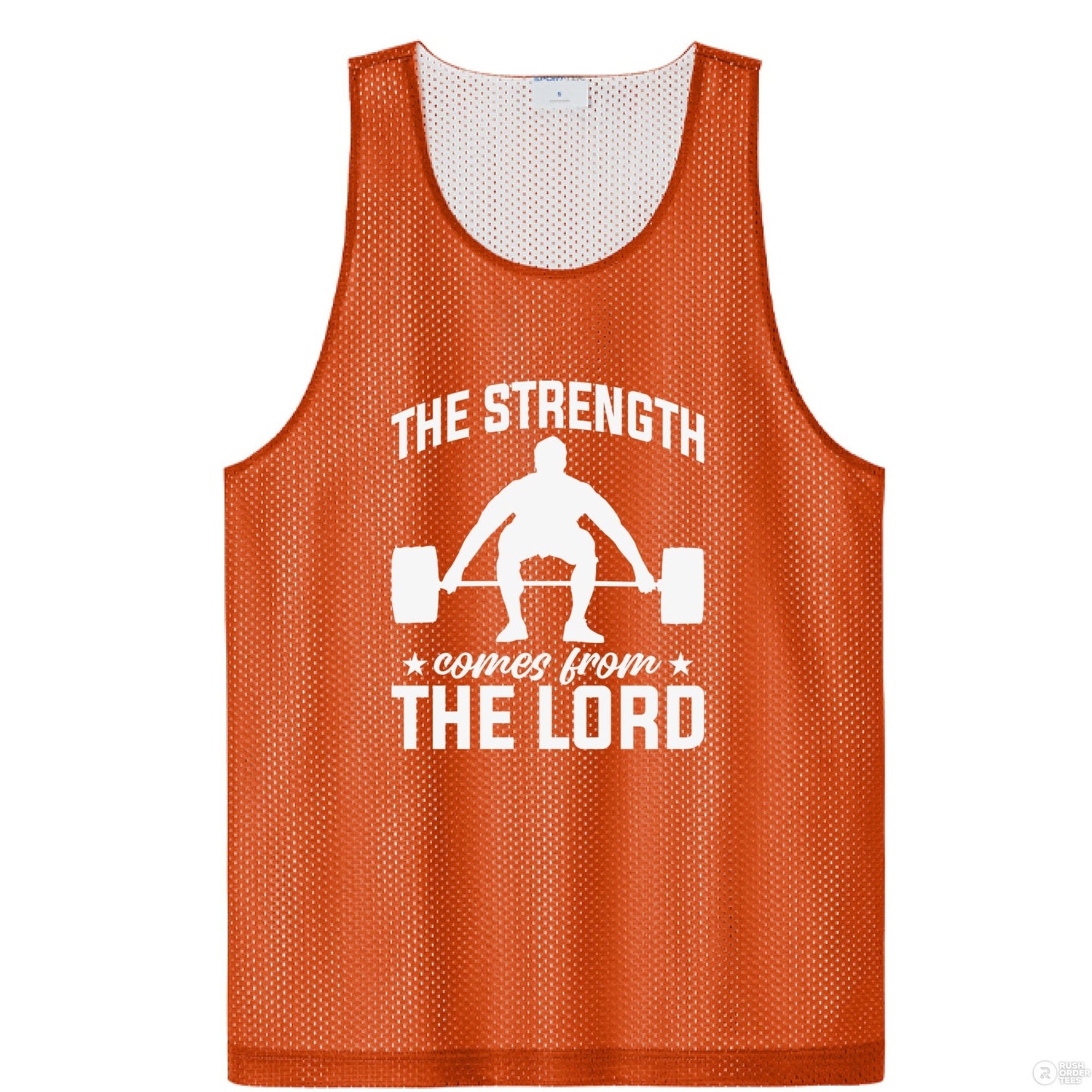 The Strength Comes From Him Men's Christian Tank Top - ClaimedbyGodDesigns