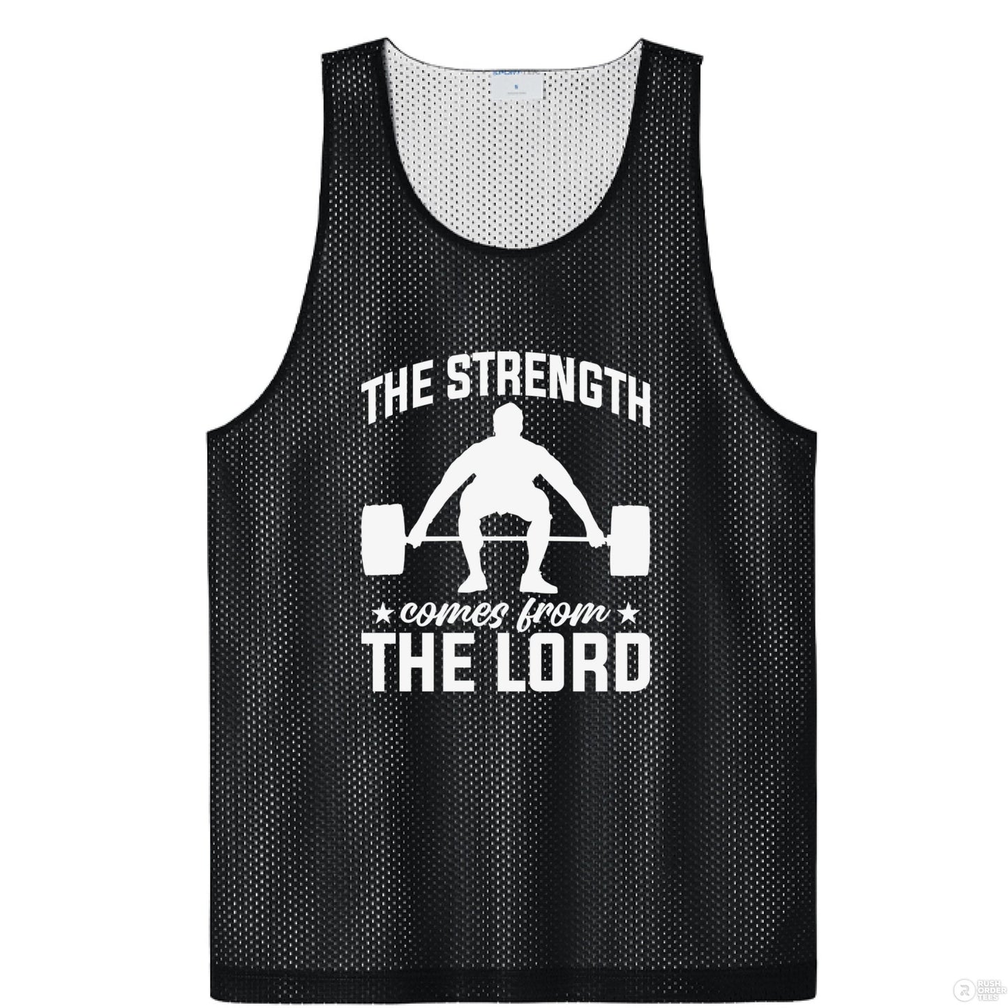 The Strength Comes From Him Men's Christian Tank Top - ClaimedbyGodDesigns