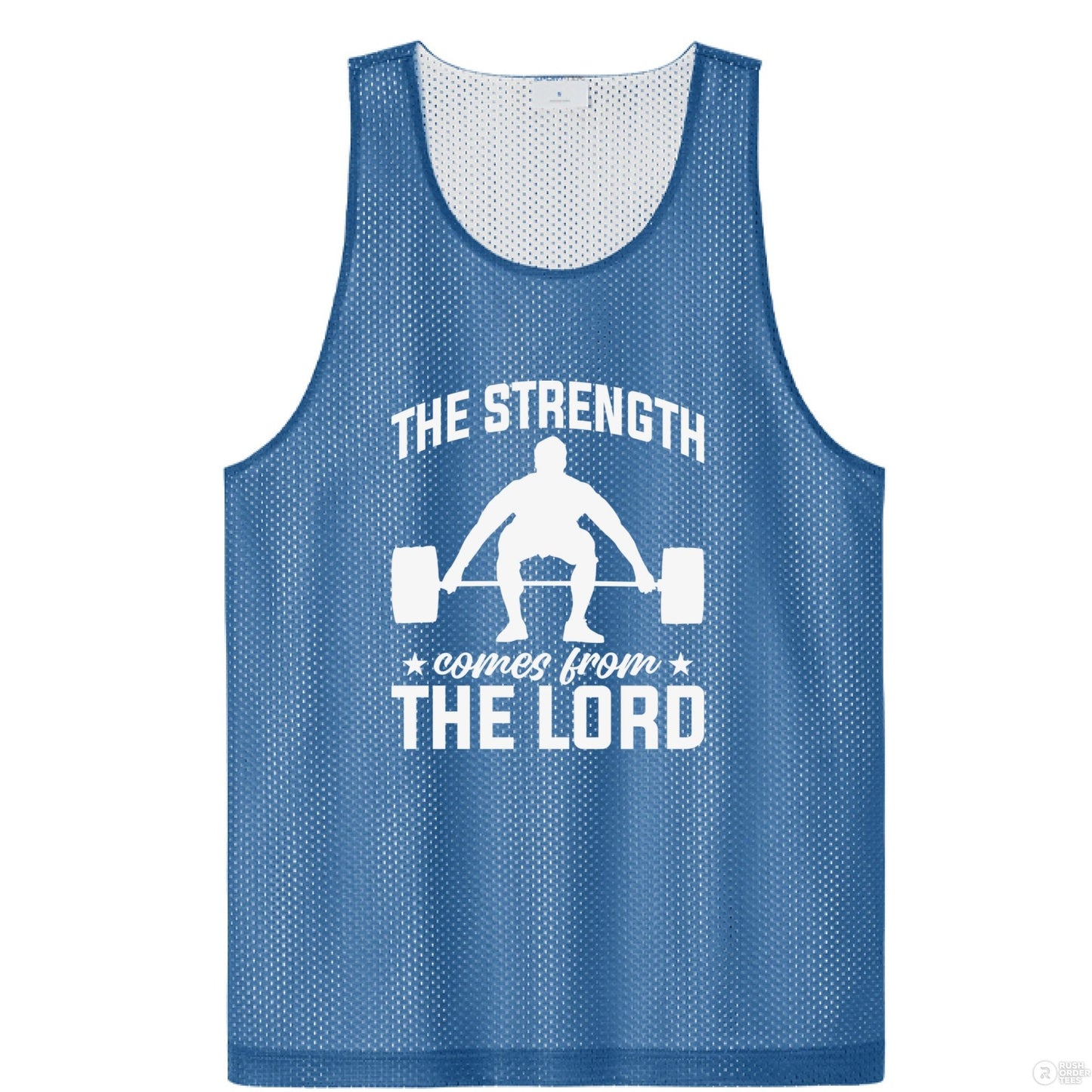 The Strength Comes From Him Men's Christian Tank Top - ClaimedbyGodDesigns