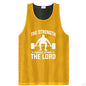 The Strength Comes From Him Men's Christian Tank Top - ClaimedbyGodDesigns