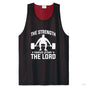 The Strength Comes From Him Men's Christian Tank Top - ClaimedbyGodDesigns